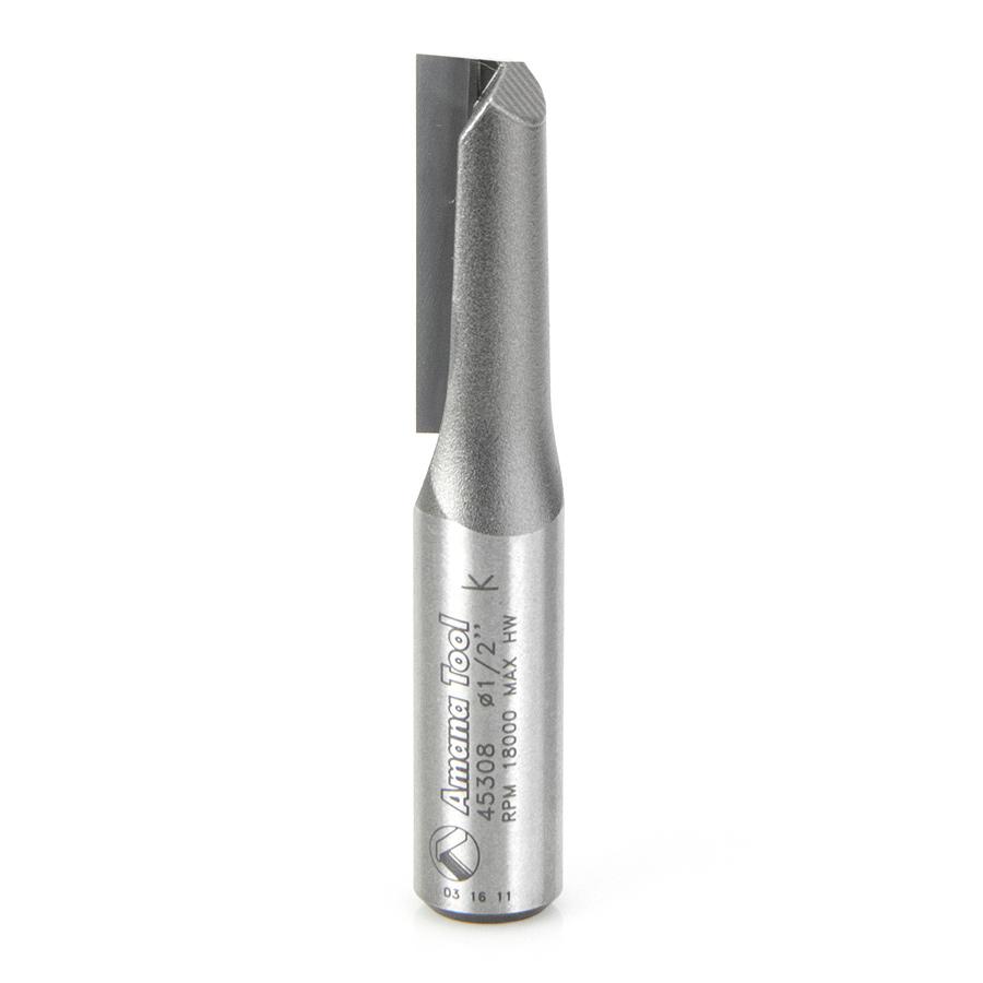 AMANA 45308 SINGLE FLUTE 1/2 DIA. 1/2 SHK
