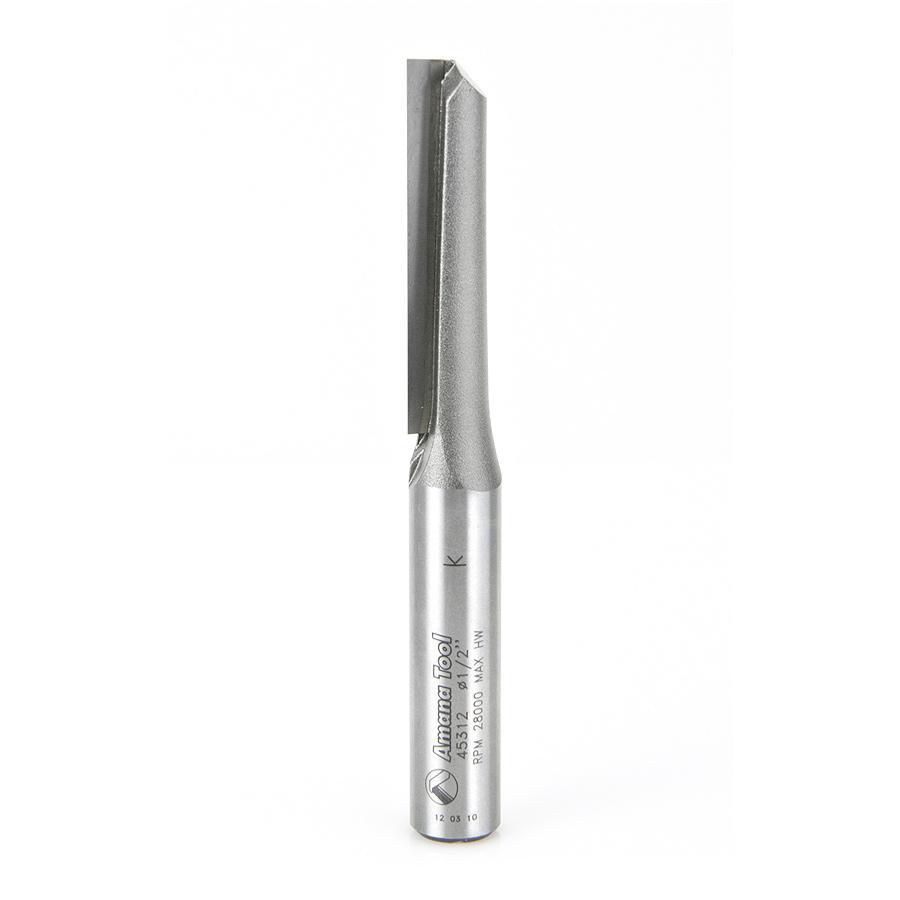 AMANA 45312 SINGLE FLUTE 1/2 DIA. 1/2 SHK