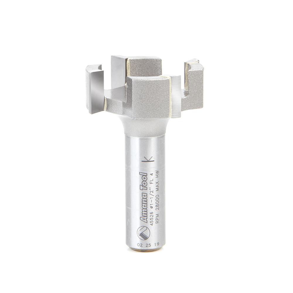 AMANA 45526 1-1/2" 4FL SURFACING 1/2"SHANK