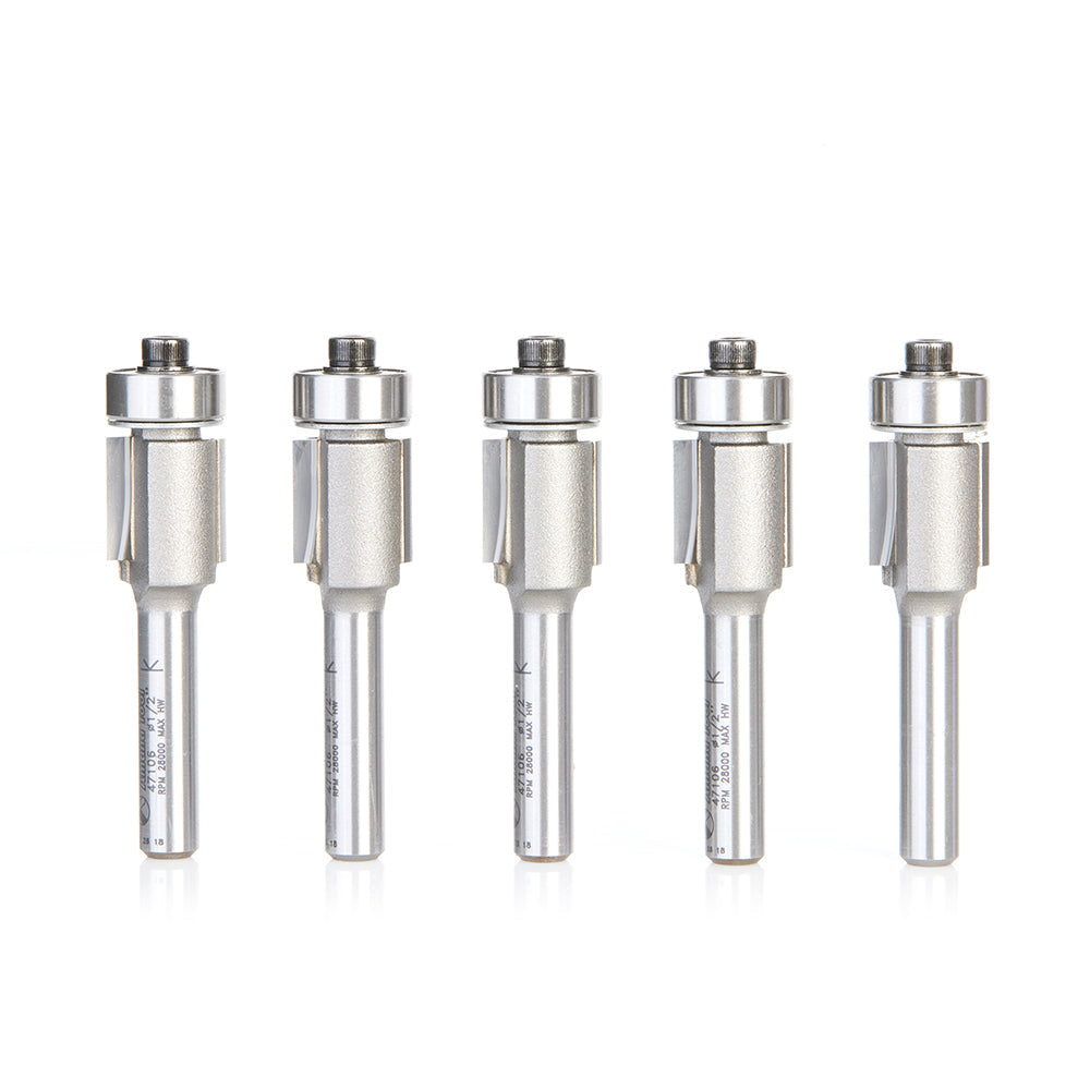 AMANA 47106-5 5 PC FLUSH TRIM 1/2Dx1/4 SHK