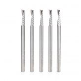 AMANA 51410-5 5PC 1/8x1/8"SHK SPIRAL PLASTIC