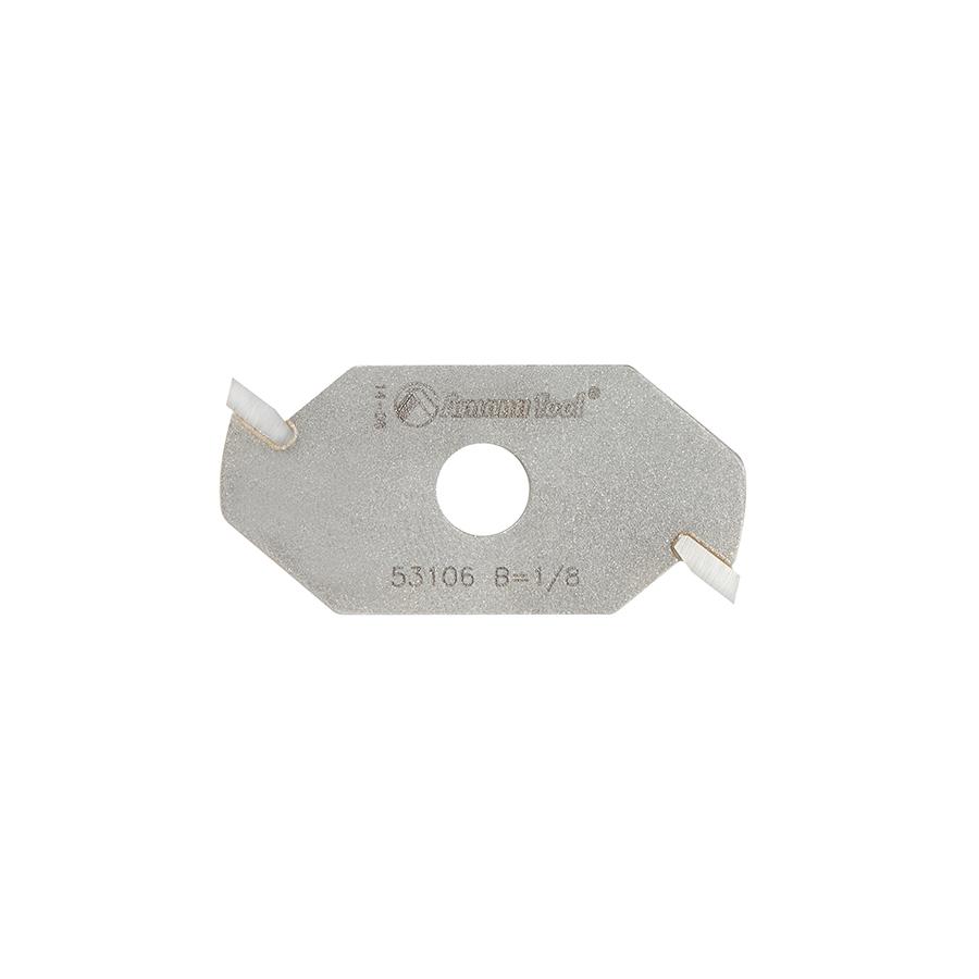 AMANA 53106 2 WING SLOTT CUTTER 1/8 KERF