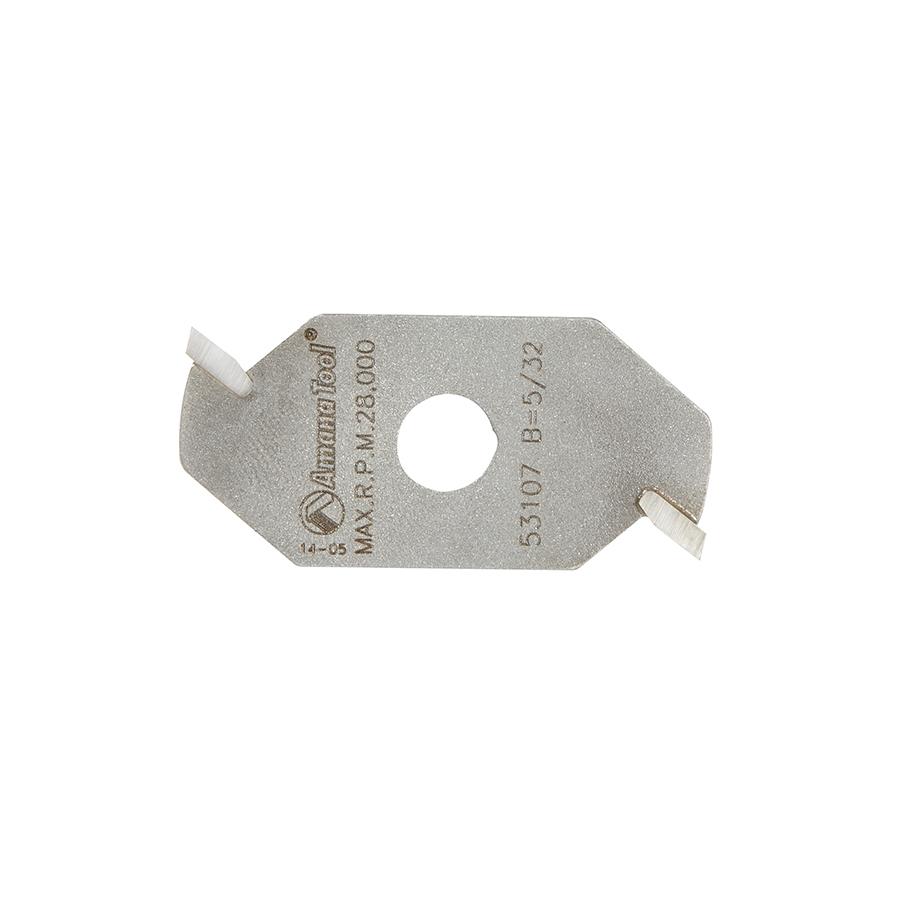 AMANA 53107 2 WING SLOTT CUTTER 5/32 KERF