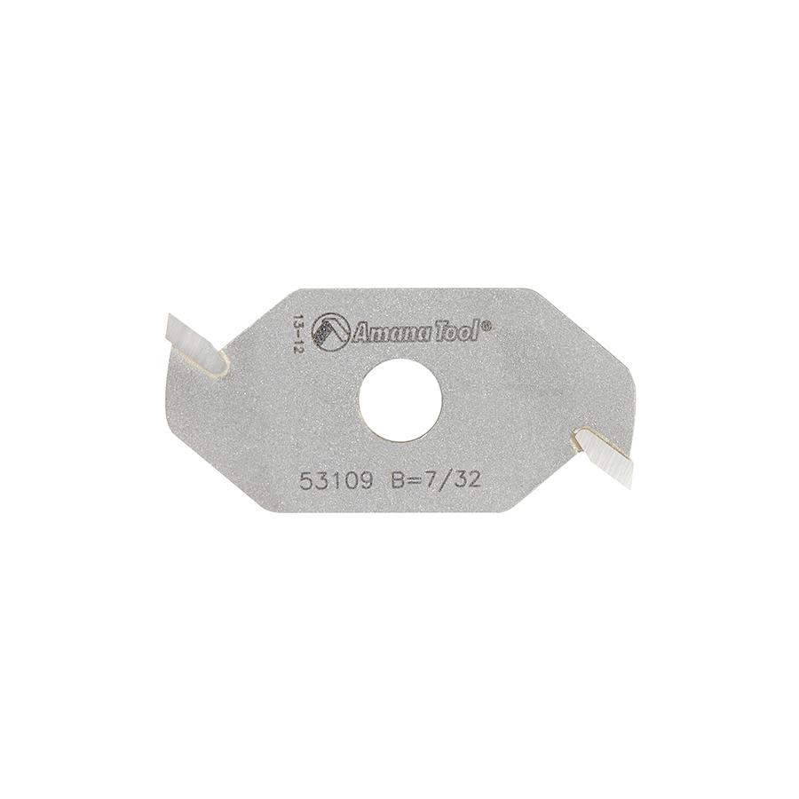 AMANA TOOL: 53109 2 WING SLOTT CUTTER 7/32 KERF