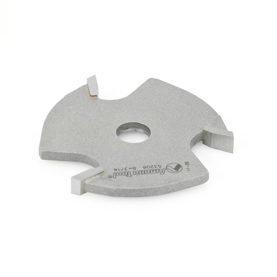 AMANA 53208 3 WING SLOTT CUTTER 3/16 KERF