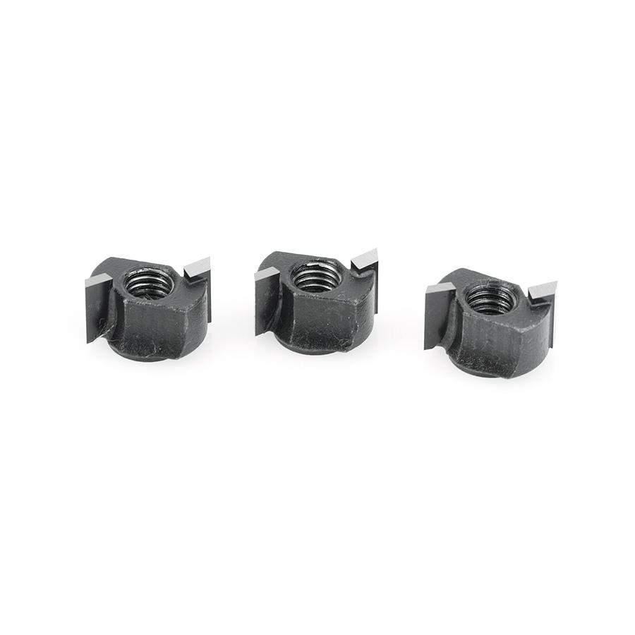 AMANA 55173 1/2" DIAM. THREE PACK CUTTERS