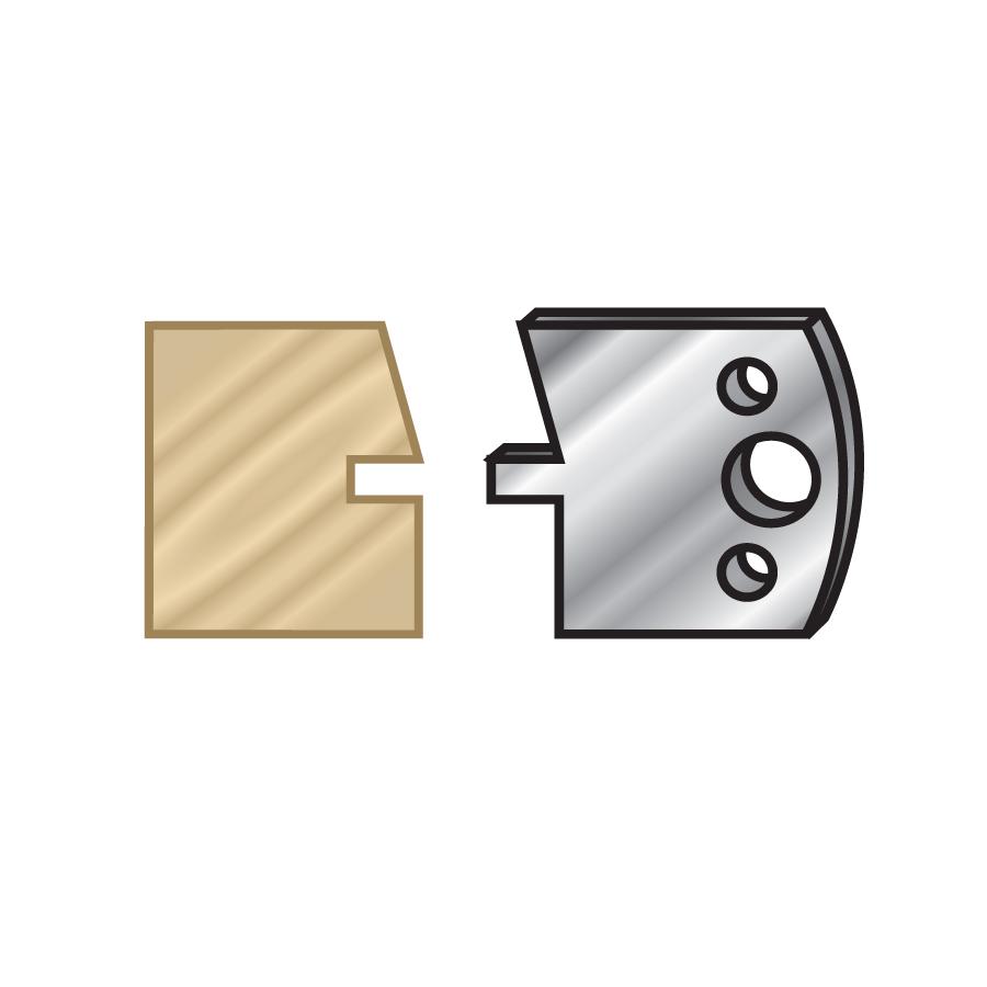 AMANA 64F086 PAIR 40MM SHAPER KNIFES #F86