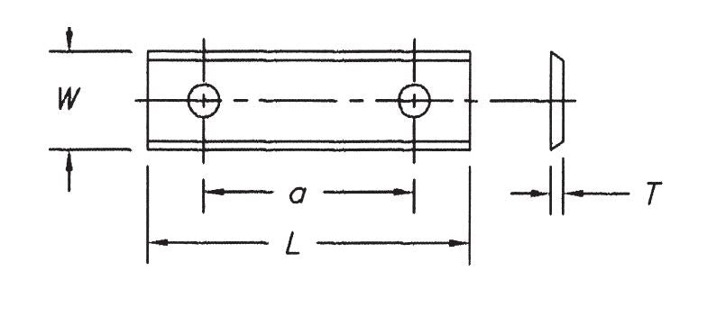 COMPONENT PARTS FOR INSERT TOOLING - INSERTS FOR END