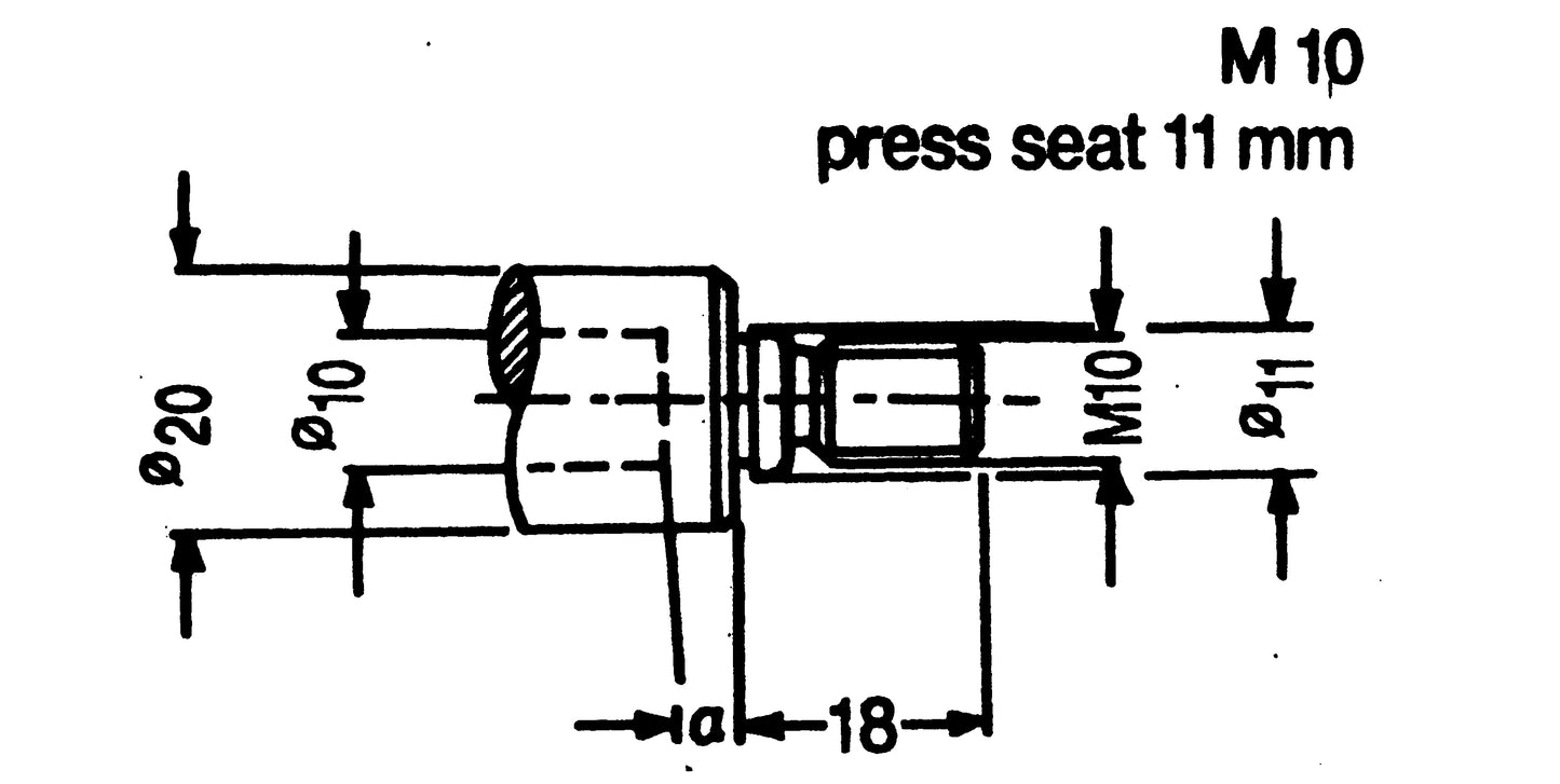 CHUCK ADAPTERS WITH THREADED SHANK – RIGHT-HAND