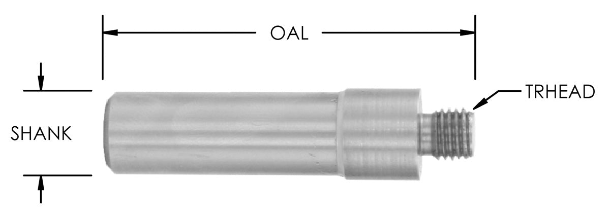 SCREW-ON MORTISE - ARBORS