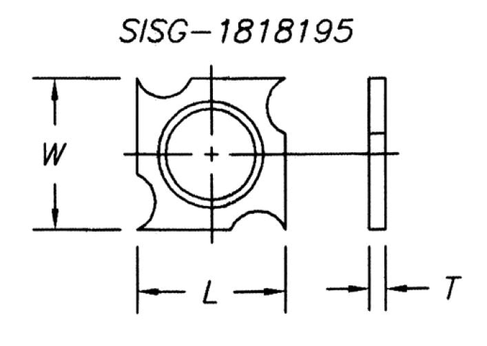 INSERT KNIVES - SPUR/GROOVING KNIVES