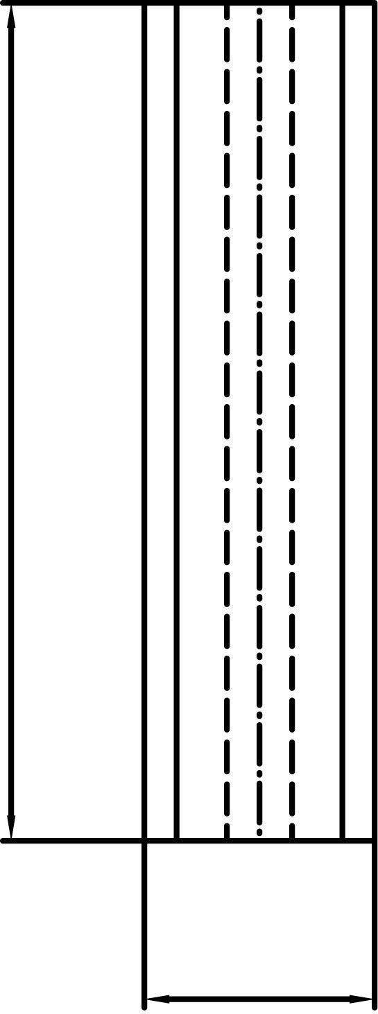 INSERT KNIVES - 2 SIDED FACE GROOVE