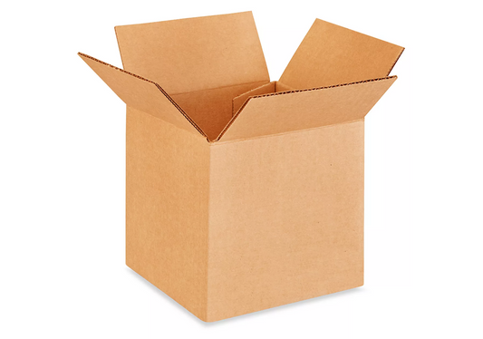 4 x 4 x 4" Corrugated Box