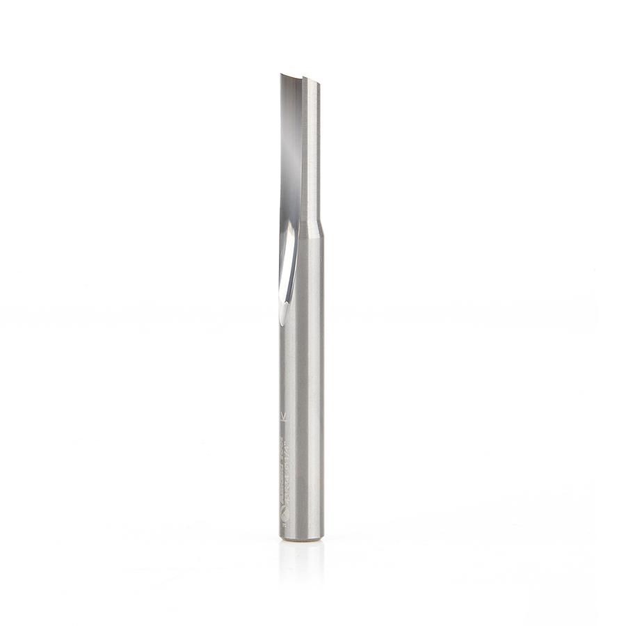 AMANA 43534 1/4" SC 1FL STRAIGHT ALUMINUM