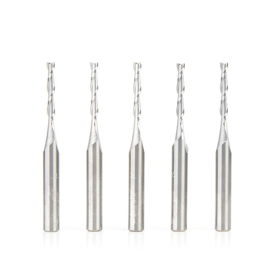 AMANA 46125-5 5PCS 1/8"x1/4" SPIRAL UPCUT