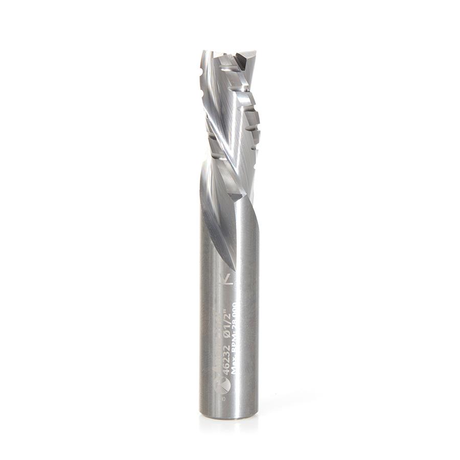 AMANA 46232 SOLID CARBIDE SPIRAL 1/2" DIA.