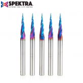 AMANA 46280-K-5 5PCS 1/32 CARVING TAPERED SPKT