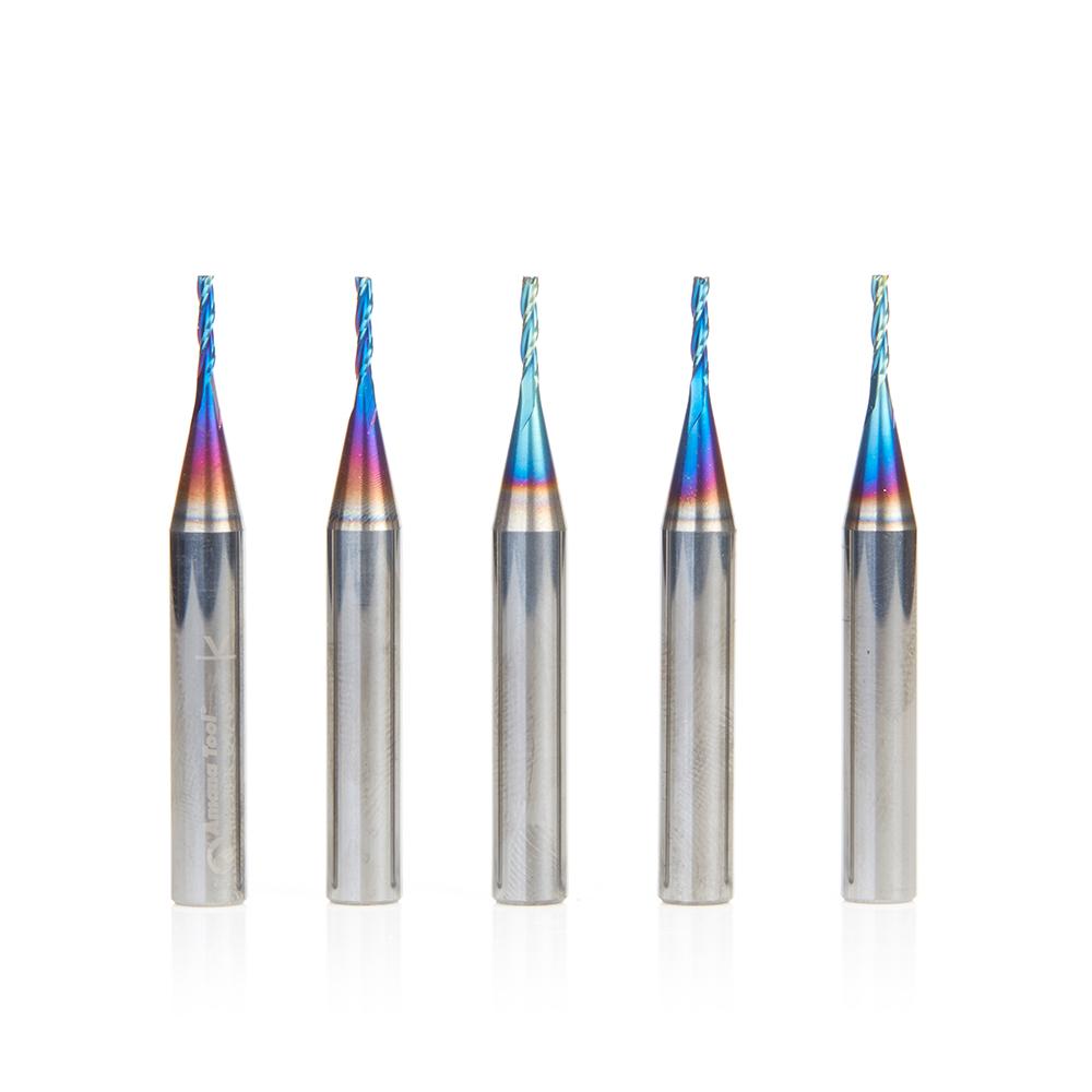 AMANA 46290-K-5 5PCS 1/16 CARVING TAPERED SPEK