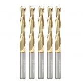 AMANA 46294-5 5 PCS 1/4 CARVING 3D BALLNOSE