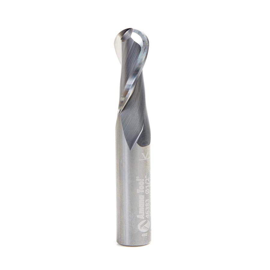 AMANA 46383 S.C SPIRAL BALLNOSE UPCUT 1/2"