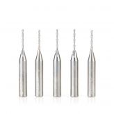 AMANA 46403-5 5PCS 1/16" SPIRAL DOWN-CUT