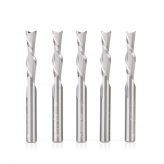 AMANA 46415-5 5PCS 1/4"x1/4" SPIRAL DOWNCUT