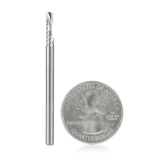 AMANA 51510 1/8"Dx1/8"SHK SPIRAL O PLASTIC