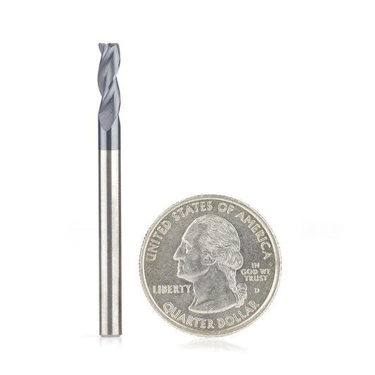 AMANA 51612 4mm D SC STAINLESS STEEL AlTiN