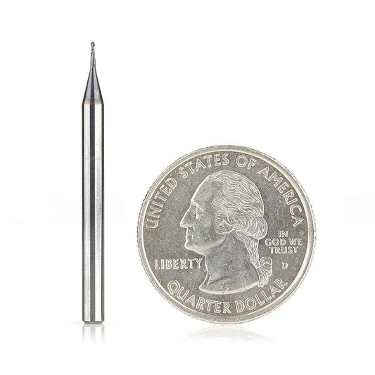 AMANA 51742 .025"D 2FL BALL MINIMILL AlTiN