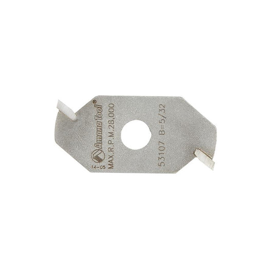 AMANA 53107 2 WING SLOTT CUTTER 5/32 KERF