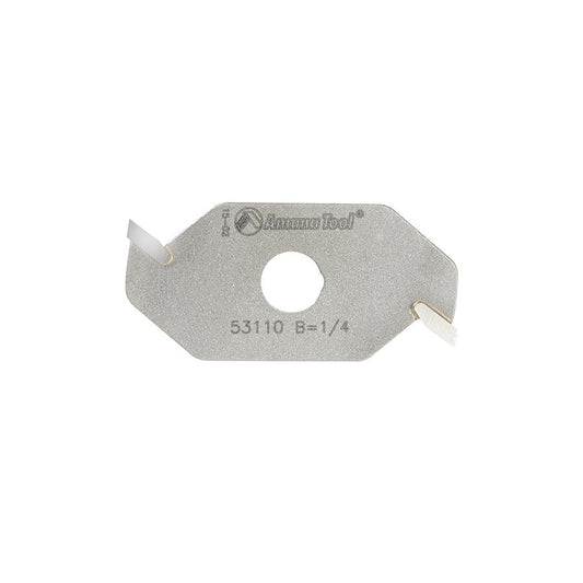 AMANA 53110 2 WING SLOTT CUTTER 1/4  KERF
