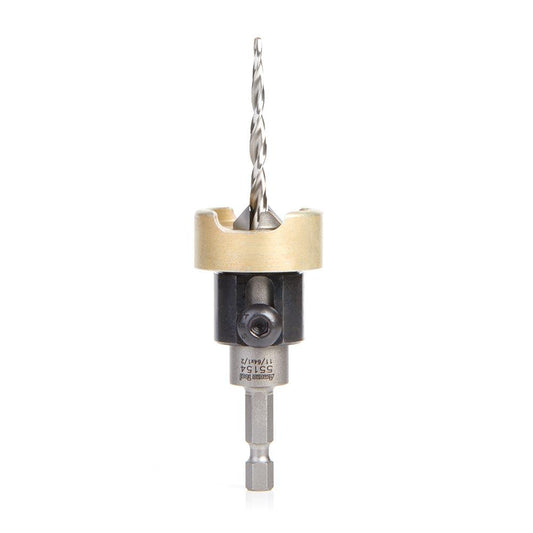 AMANA 55154 COUNTERSINK/STOP 11/64"TAPERDR