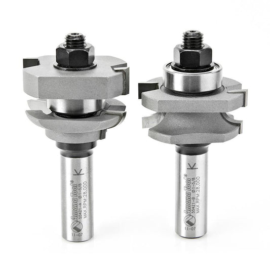 AMANA 55421 2 PC CONCAVE STIL/RAIL 3/4 MAT