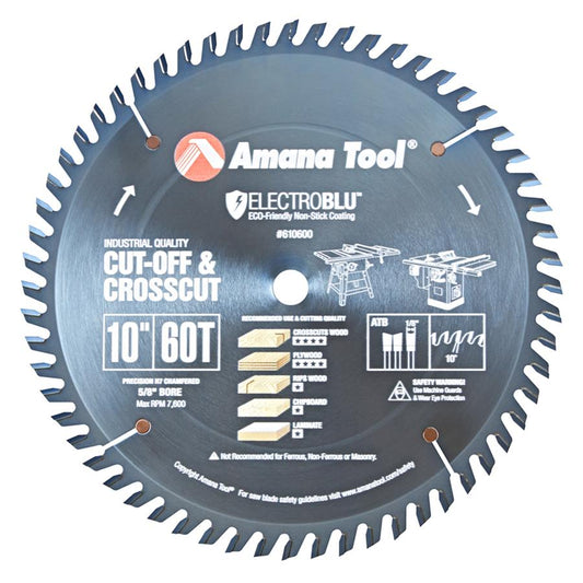 AMANA 610600C 10"/60T CUT-OFF SAW A.T.B.