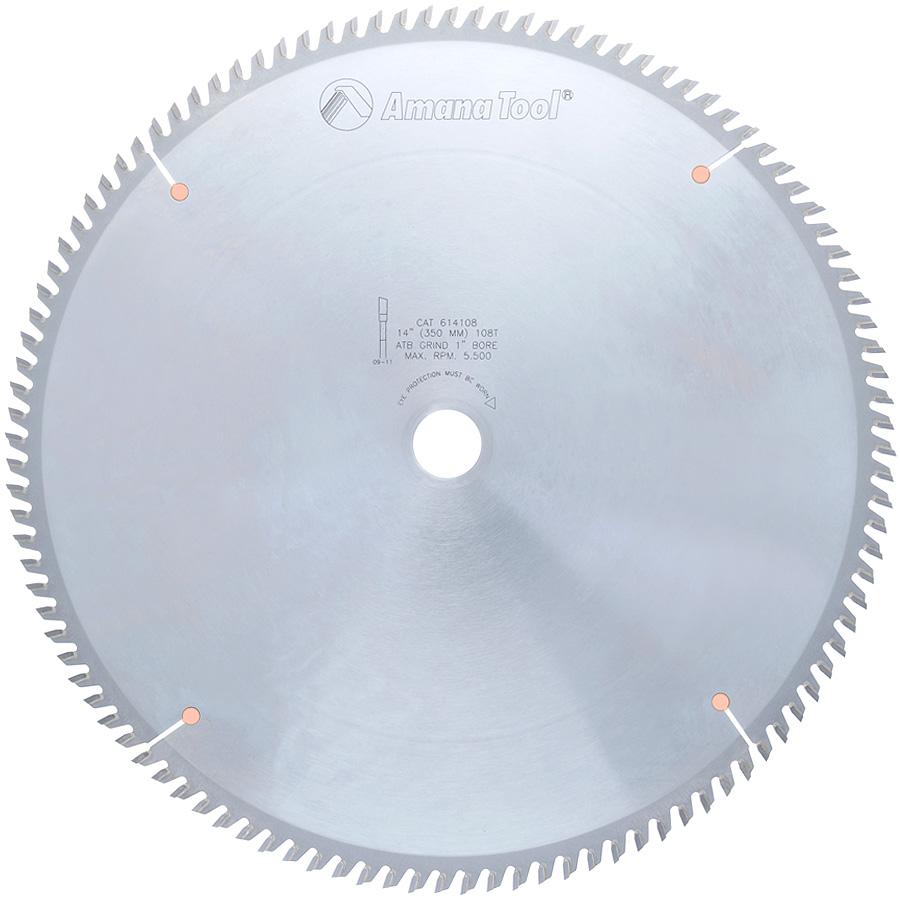 AMANA 614108 14"/108T TRIM SAW A.T.B.GRIND