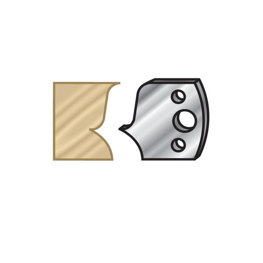 AMANA 64F046 PAIR 40MM SHAPER KNIVES #F46