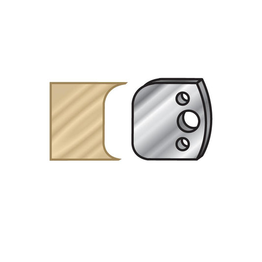 AMANA 64F050 PAIR 40MM SHAPER KNIVES #F50