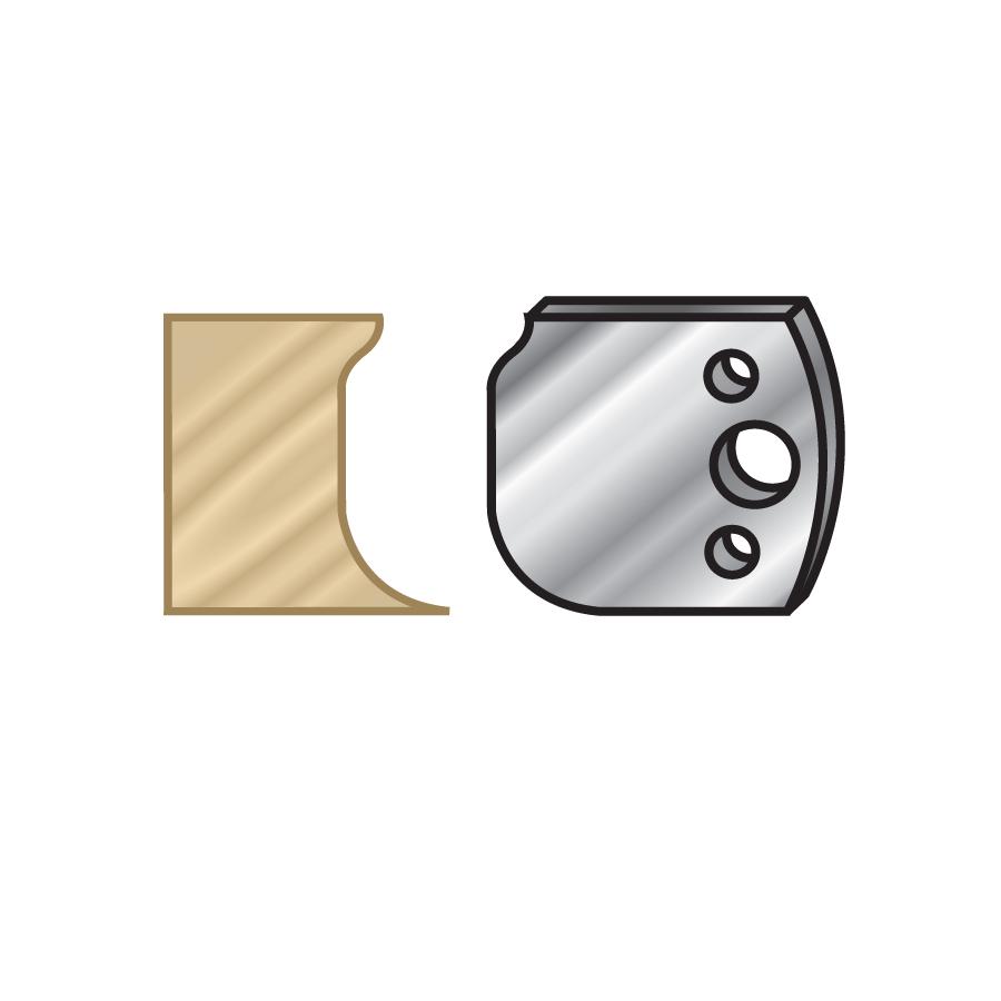 AMANA 64F060 PAIR 40MM SHAPER KNIVES #F60