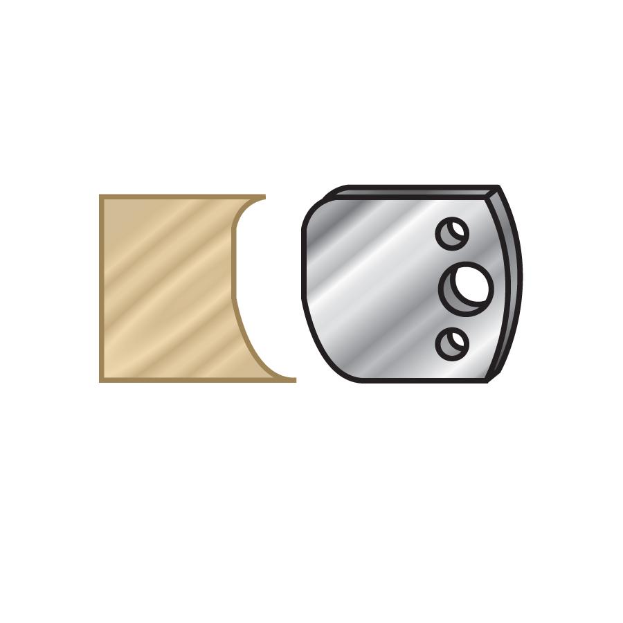 AMANA 64F062 PAIR 40MM SHAPER KNIVES #F62