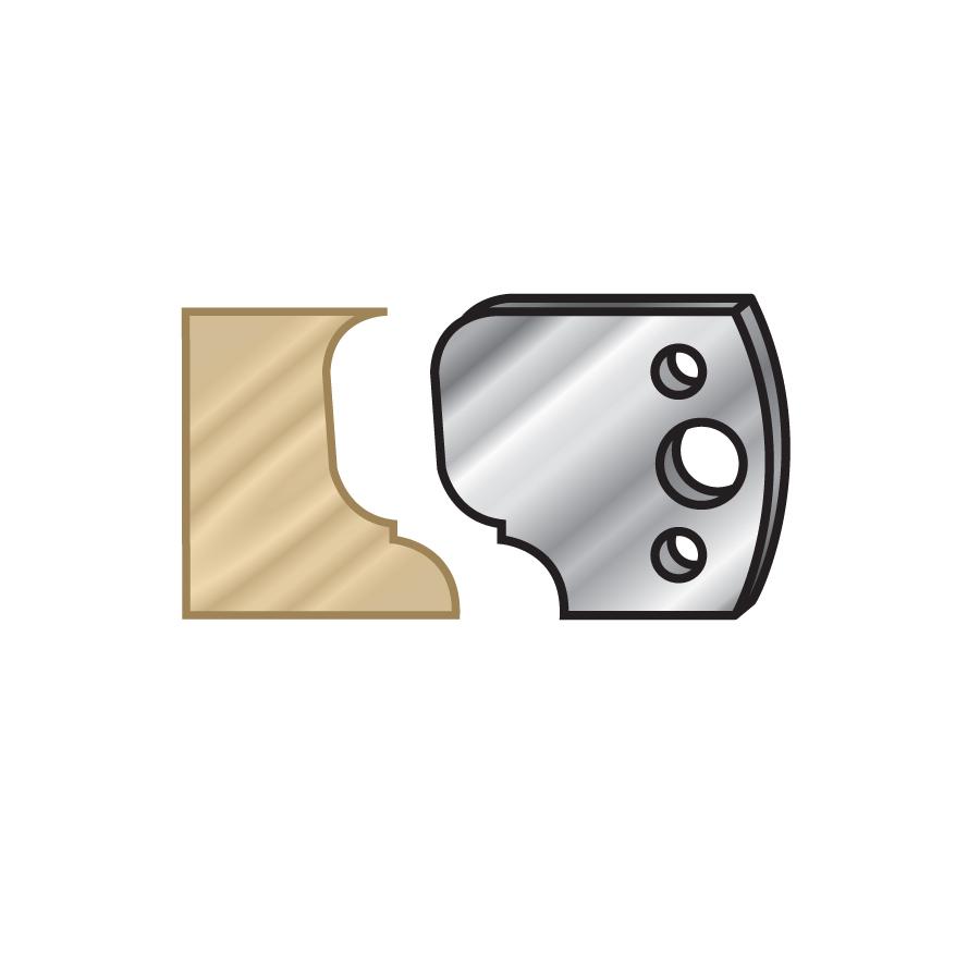 AMANA 64F068 PAIR 40MM SHAPER KNIVES #F68