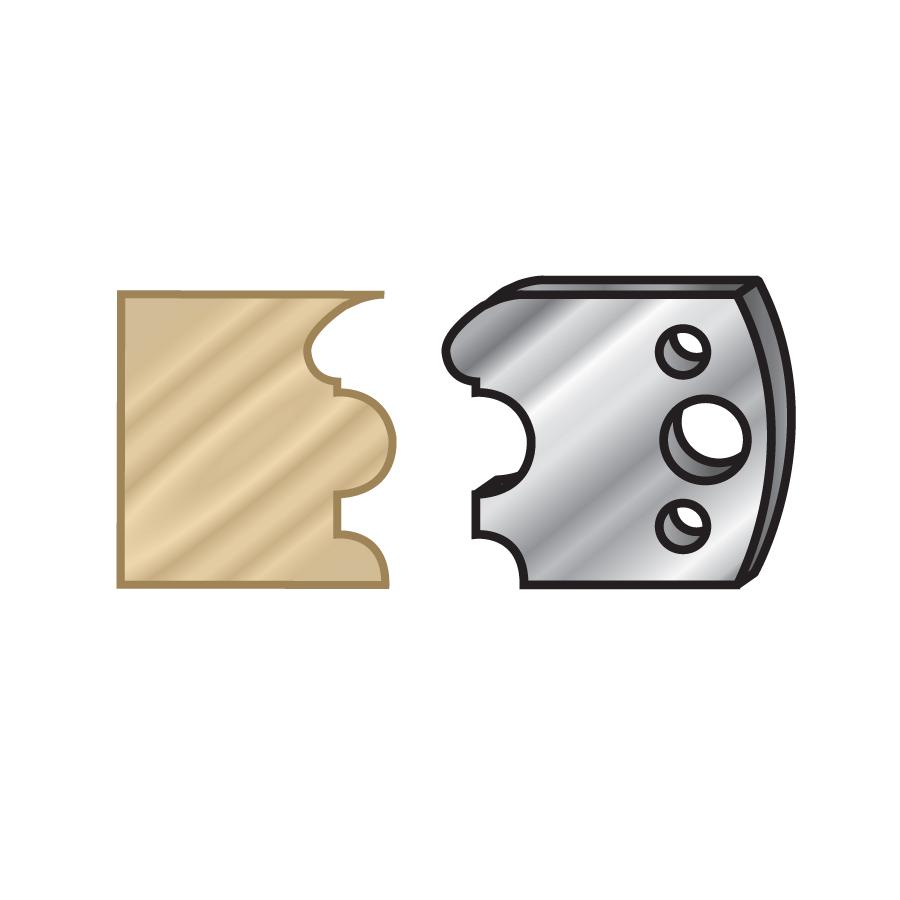 AMANA 64F088 PAIR 40MM SHAPER KNIFES #F88