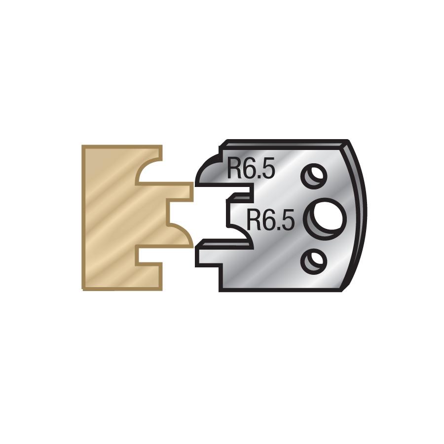 AMANA 64F096 PAIR 40MM SHAPER KNIFES #F96