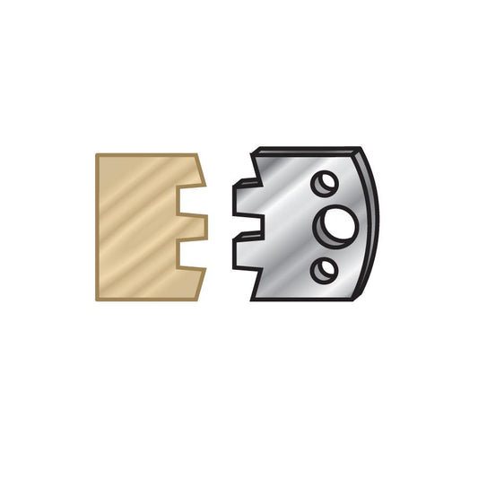 AMANA 64F114 PAIR 40MM SHAPER KNIFES #F114