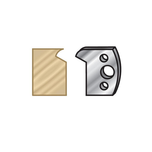 AMANA 64F116 PAIR 40MM SHAPER KNIFES #F116