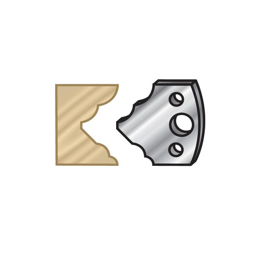 AMANA 64F126 PAIR 40MM SHAPER KNIFES #F126