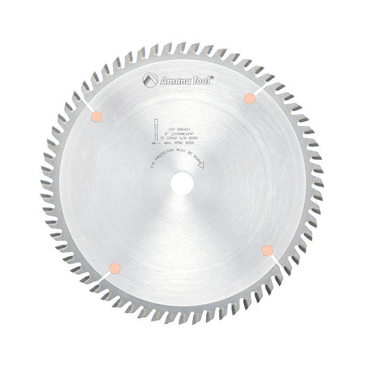 AMANA 686401 8"/64T TRIM SAW T.C.G. GRIND