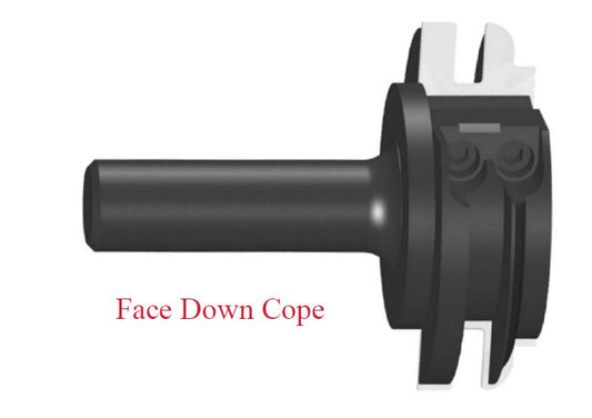 2-WING COPE(STILE) & STICK(RAIL) BITS – FACE DOWN – INSERTS