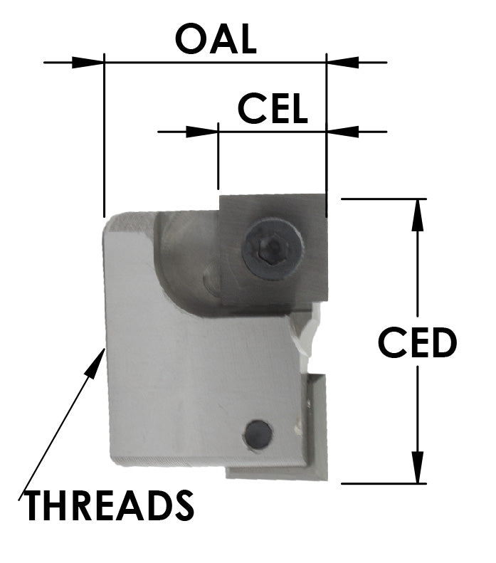 SCREW-ON MORTISE - INSERT