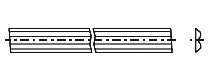 INSERT KNIVES - PORTABLE PLANERS BACK GROOVE