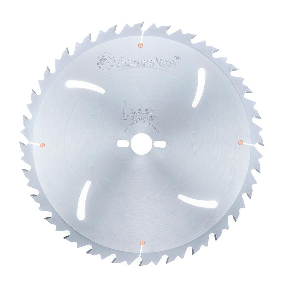 AMANA RB1428-30 14"/28T RIPPING SAW 30MM BORE